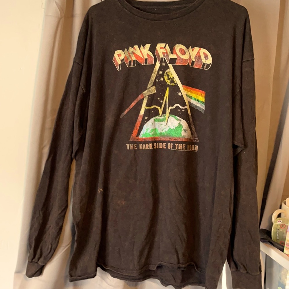 Pink floyd oversized long sleeve